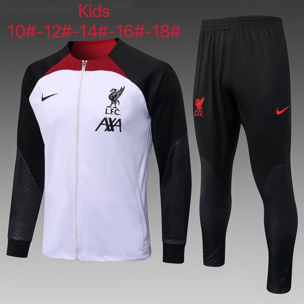 Ninos Chandal Liverpool 2022-23 Blanco Negro